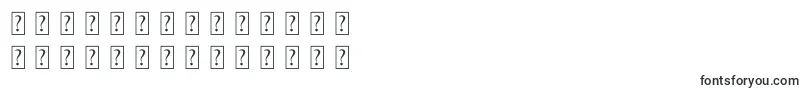 QlarendonCondensed-fontti – arabialaiset fontit